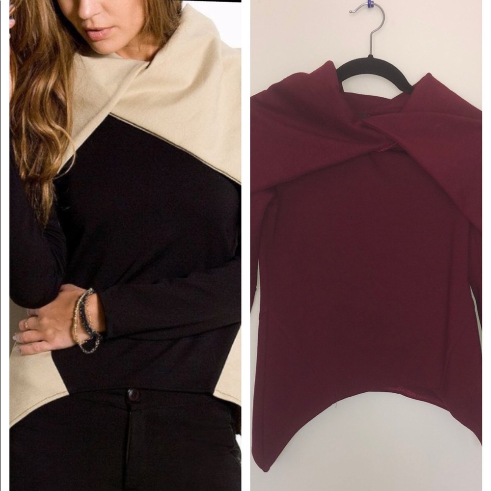 🥀NATALIA ROMANO🥀ASYMMETRIC SIDETAIL BLOUSE🥀